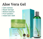 Ammuri Organic Aloe Vera Gel Set | 300ml Bottle & Jar