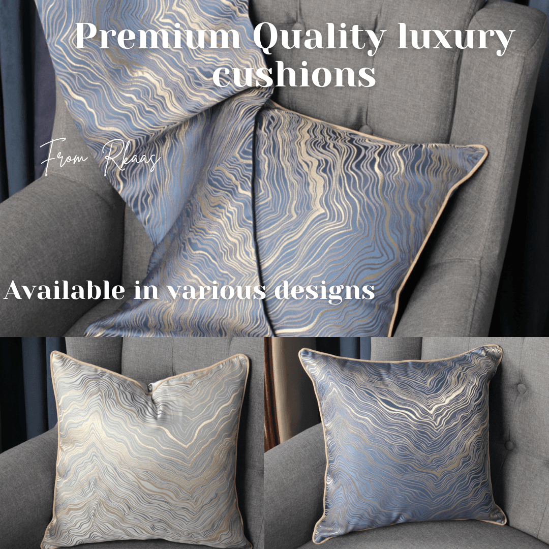High Precision Jacquard Silk Home Cushion Covers 18 X 18" (45 X 45 Cms)-0
