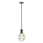 Industrial Cage Pendent Light Geometric Ceiling LED Lamp ~6059-1