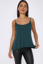 Green Cami Top-0