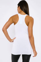 White Racerback Vest Top-3