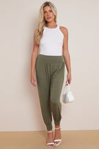 Khaki Harem Pants-3