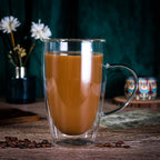 VINSANI Pivano Double Wall Glass Set – 600ml (Set of 2)