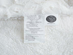 Soft Luxury White Rose Sherpa Faux Fur Throw Blanket