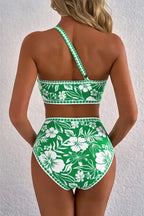 Palm Paradise One-Shoulder Bikini-1