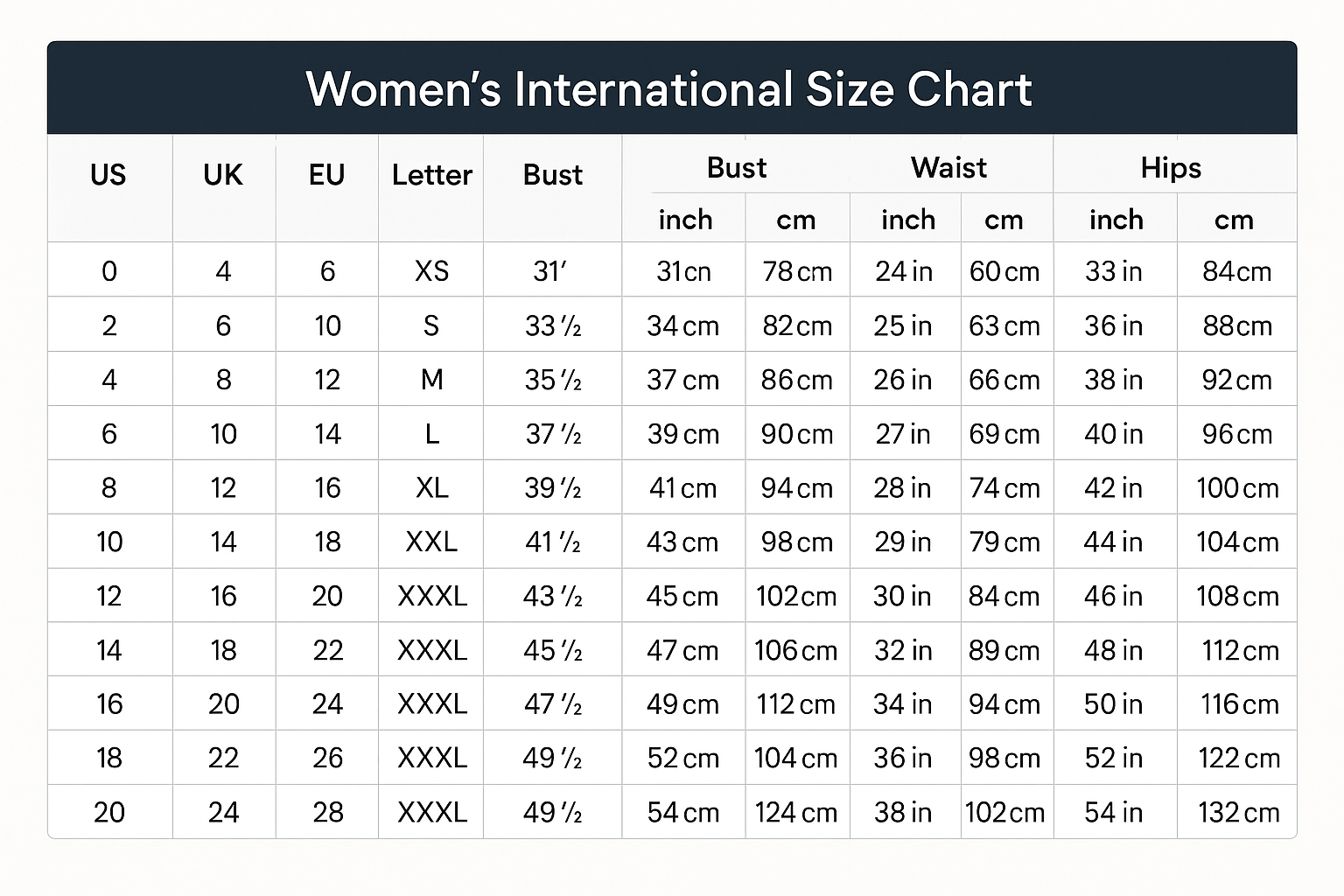 Size Guide Image